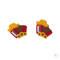 Aplique emborrachado Sanfona Girassol na internet