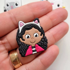 Aplique Gabby rostinho emborrachado 3,3cm (1 unidade) - comprar online