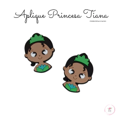 Aplique Princesa Tiana emborrachado