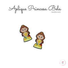 Aplique Princesa Bela corpinho emborrachado