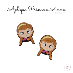 Aplique Princesa Anna emborrachado