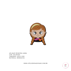 Aplique Princesa Anna emborrachado - comprar online