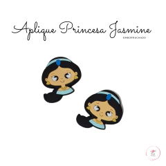 Aplique Princesa Jasmine emborrachado