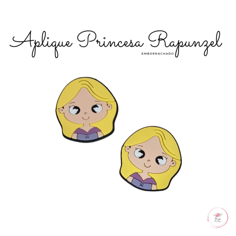 Aplique Princesa Rapunzel emborrachado
