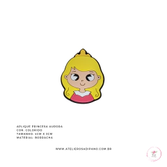 Aplique Princesa Aurora emborrachado - comprar online
