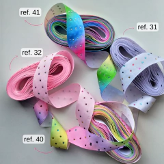 Fita gorgurão com Strass 22mm (5 jardas) na internet