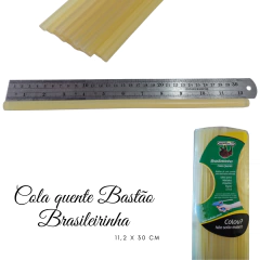 Cola Quente Bastão Brasileirinha 11,2 x 30 Grossa (5 unidades) - comprar online