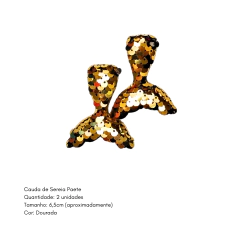 Imagem do Cauda de Sereia Paete 6,5cm ( 2 unidades)