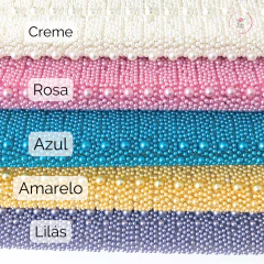 Manta de Pérola - 2 fileiras (1cmx40cm) na internet