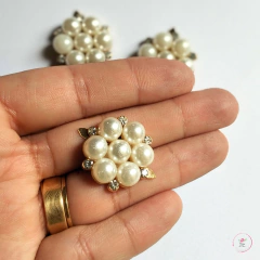 Pingente Pérola ref. 52 - 2cm (1 unidade) - comprar online