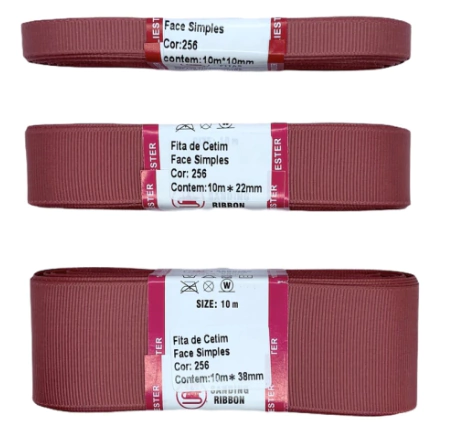 FITA GORGURÃO LISA SANDING COR 256