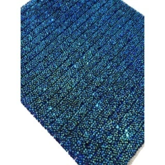 Manta Strass Cravejada cores da copa (2 fileiras) na internet