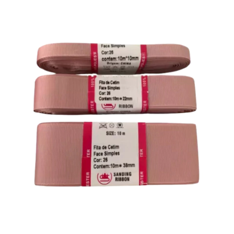 FITA GORGURÃO LISA SANDING COR 26