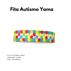 Fita Autismo Yama - Atelie Rosa di Pano