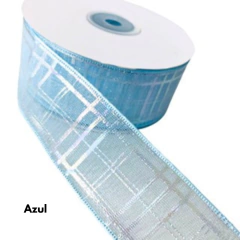 Imagem do Fita de Organza Holográfica 38mm (3 metros)