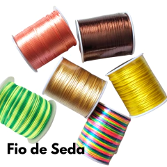 Fio de Seda / Rabo de Rato 1 mm (5 metros) - Atelie Rosa di Pano