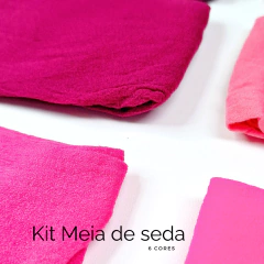 Kit Meia de Seda (6 unidades) sortidas