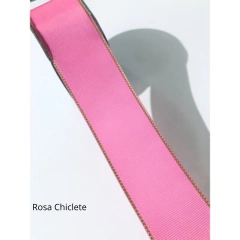 Fita Gorgorão Borda Dourada Melaço - 38mm (rolo com 3 metros) - loja online