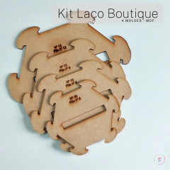 Kit gabarito MDF - Laço Boutique