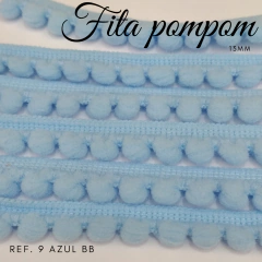 Fita Pompom - 13mm na internet
