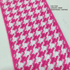 Fita Pied de Poule 38mm - (3 metros) - loja online