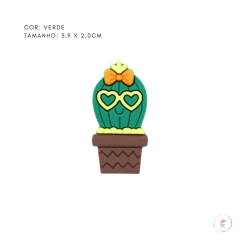Aplique Cacto Emborrachado 3,9cm (1 unidade) na internet