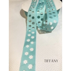 Fita Gorgurão Vazada com Flores importada - 38mm ( 5 metros) - loja online