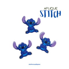 Aplique Stitch Emborrachado (Lilo & Stitch) - comprar online