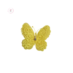 Aplique Borboleta Rendada MODELO 1 - 3,5cm - Atelie Rosa di Pano