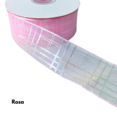 Fita de Organza Holográfica 38mm (3 metros) - loja online