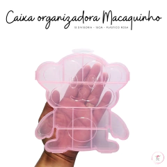 Caixa Organizadora Plástica para Artesanato e Miçangas - loja online