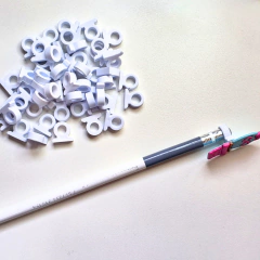 Adaptador para Lápis emborrachado 13mm (20 unidades) - Atelie Rosa di Pano