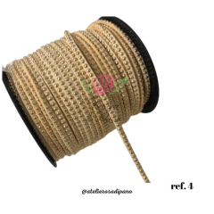 Courinho de Camurça com Tachinha 3mm - 1 metro - comprar online