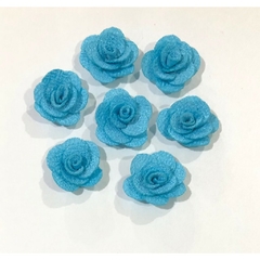 Flor de Tecido (3cm) - 10 Unidades na internet
