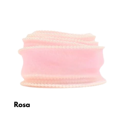 Fita de organza com pérolas - 38mm (3 jardas 2,74m) na internet