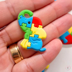 Imagem do Aplique Autismo emborrachado 3cm