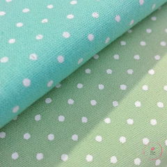 Tecido Tricoline Estampado Poá - 25x48cm (1 unidade) - Atelie Rosa di Pano