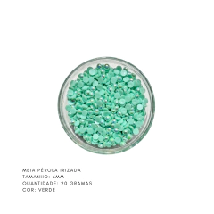 Meia Pérola Irizada 6mm (20 gramas) - loja online