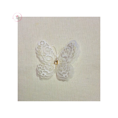 Imagem do Aplique Borboleta Rendada MODELO 1 - 3,5cm