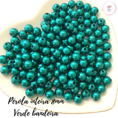 Pérola ABS Inteira 8 mm CORES DA COPA (50 gramas) - loja online