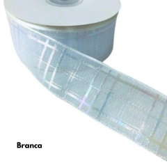 Fita de Organza Holográfica 38mm (3 metros) na internet