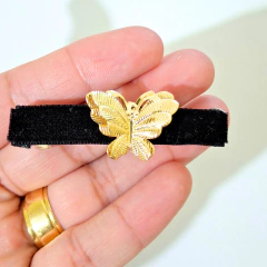 Aplique borboleta curvo MODELO 2 - 18mm (10 unidades) - comprar online