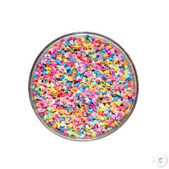 Aplique Fimo Fatiado Mini Borboleta 5mm (10 gramas)
