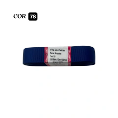Fita Gorgurão Lisa Sanding 22mm (Escolha entre 5 ou 10 metros) - Atelie Rosa di Pano
