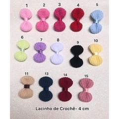 Lacinho de Crochê (4cm) - 6 unidades