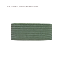 Fita de Veludo Cotelê com Cetim (Dupla face) de 38mm (12 metros) - comprar online