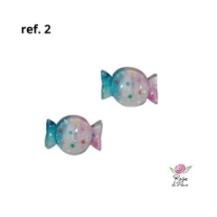 Aplique Balinha de Acrílico - 3,5cm (2 unidade) na internet