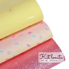 Kit Lonita 15x24cm (3 Cores | 1 de cada)