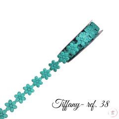 Florzinha Tecido com Brilho 2 cm (1 metro) na internet