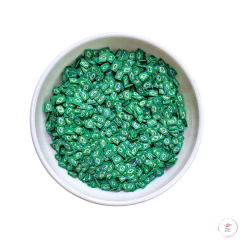 Aplique Fimo Bandeira do Brasil 07x05mm (10 gramas)